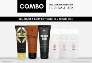 Oud Lotion & Tissue Oil Combo
