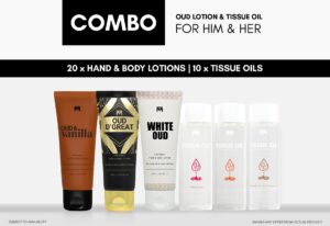Oud Lotion & Tissue Oil Combo